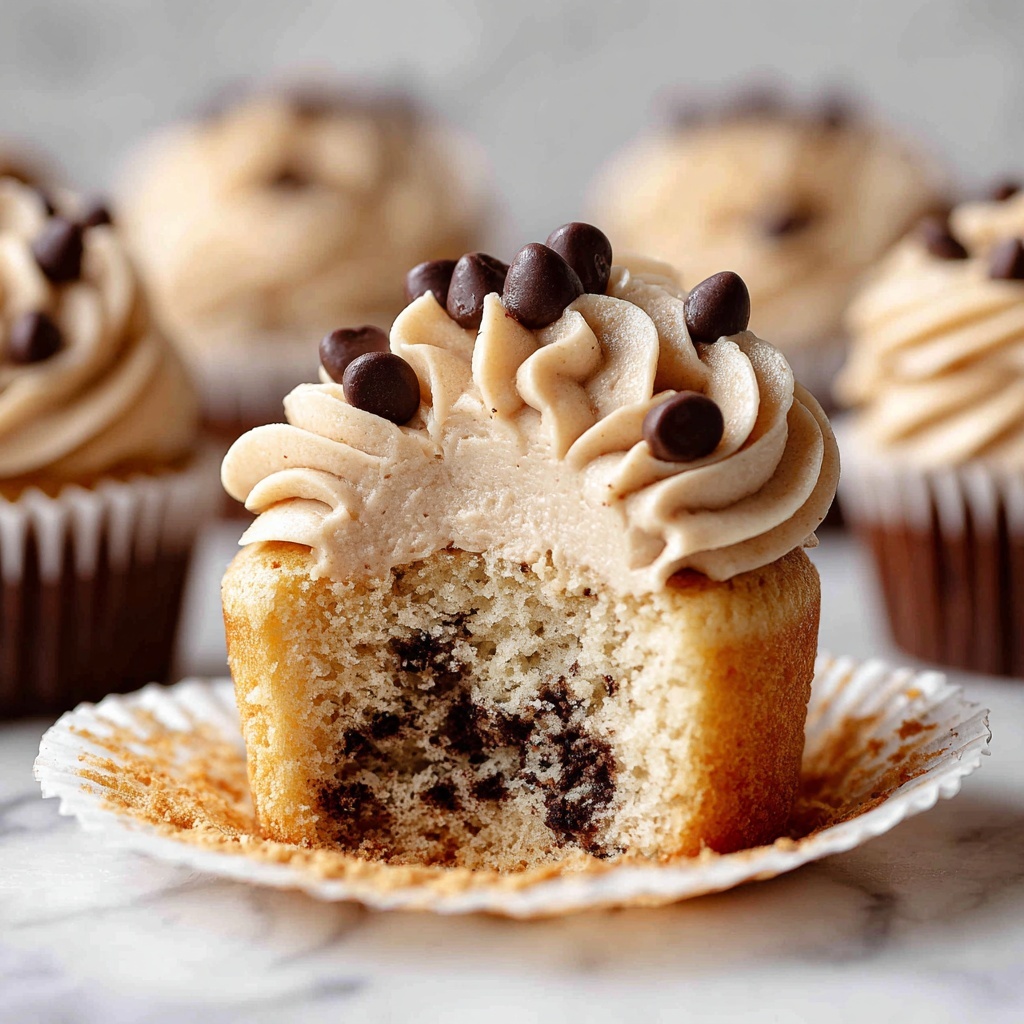Cookie Dough Cupcakes Recipe - Recipe Image