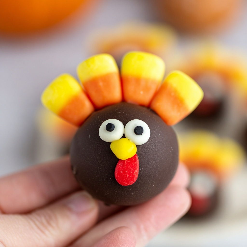 Turkey Cake Pops Recipe - Recipe Image