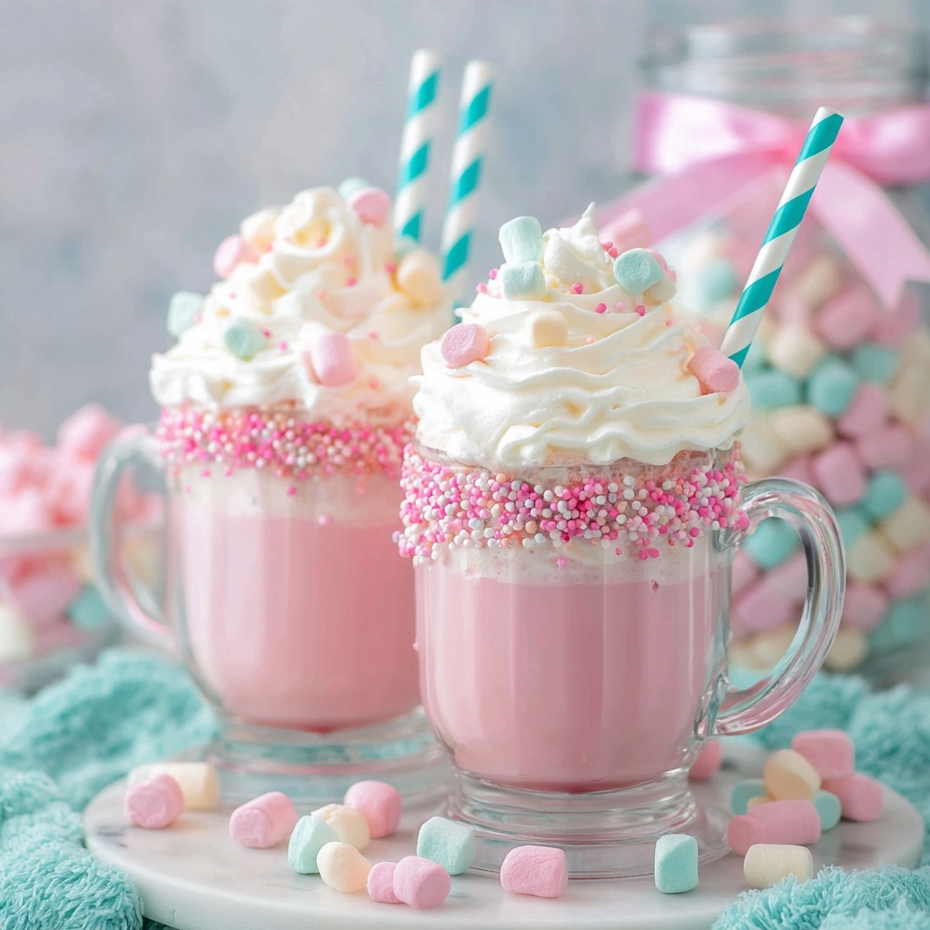 Pink Hot Chocolate Recipe - Recipe Image