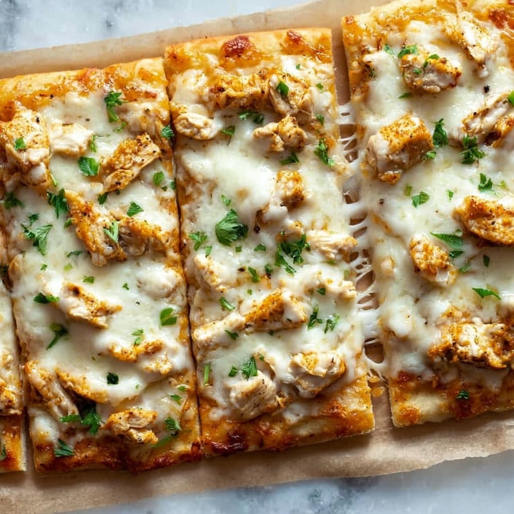 Buffalo Chicken Flatbread Recipe - Recipe Image