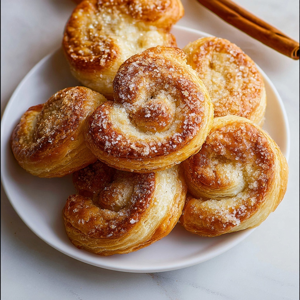 Cinnamon Sugar Palmiers Recipe - Recipe Image