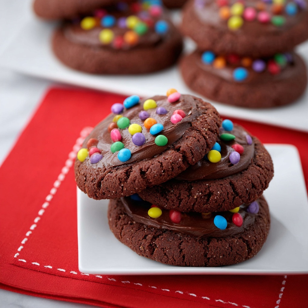 Cosmic Brownie Cookies Recipe - Recipe Image