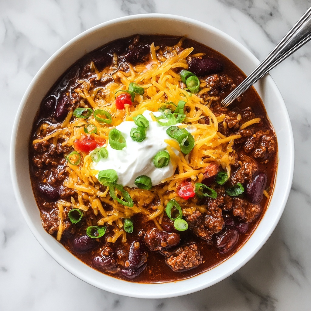 Beef Chili Recipe - Recipe Image