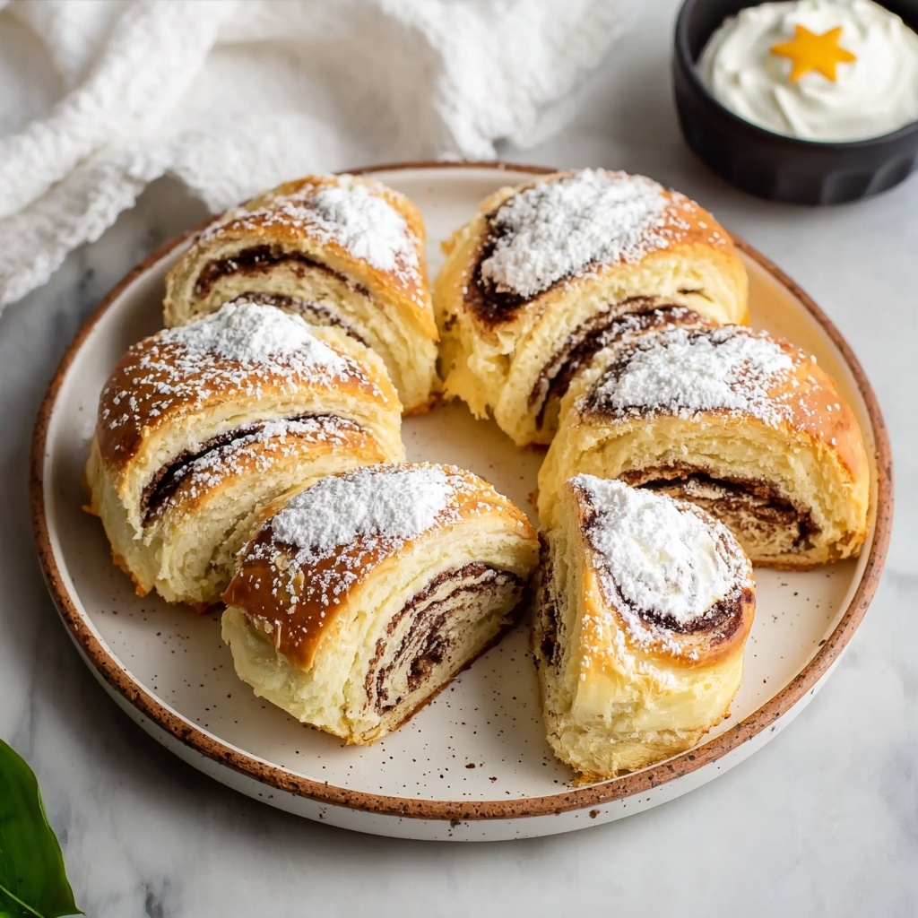 Babka Scones with Rich Chocolate Filling Recipe - Recipe Image