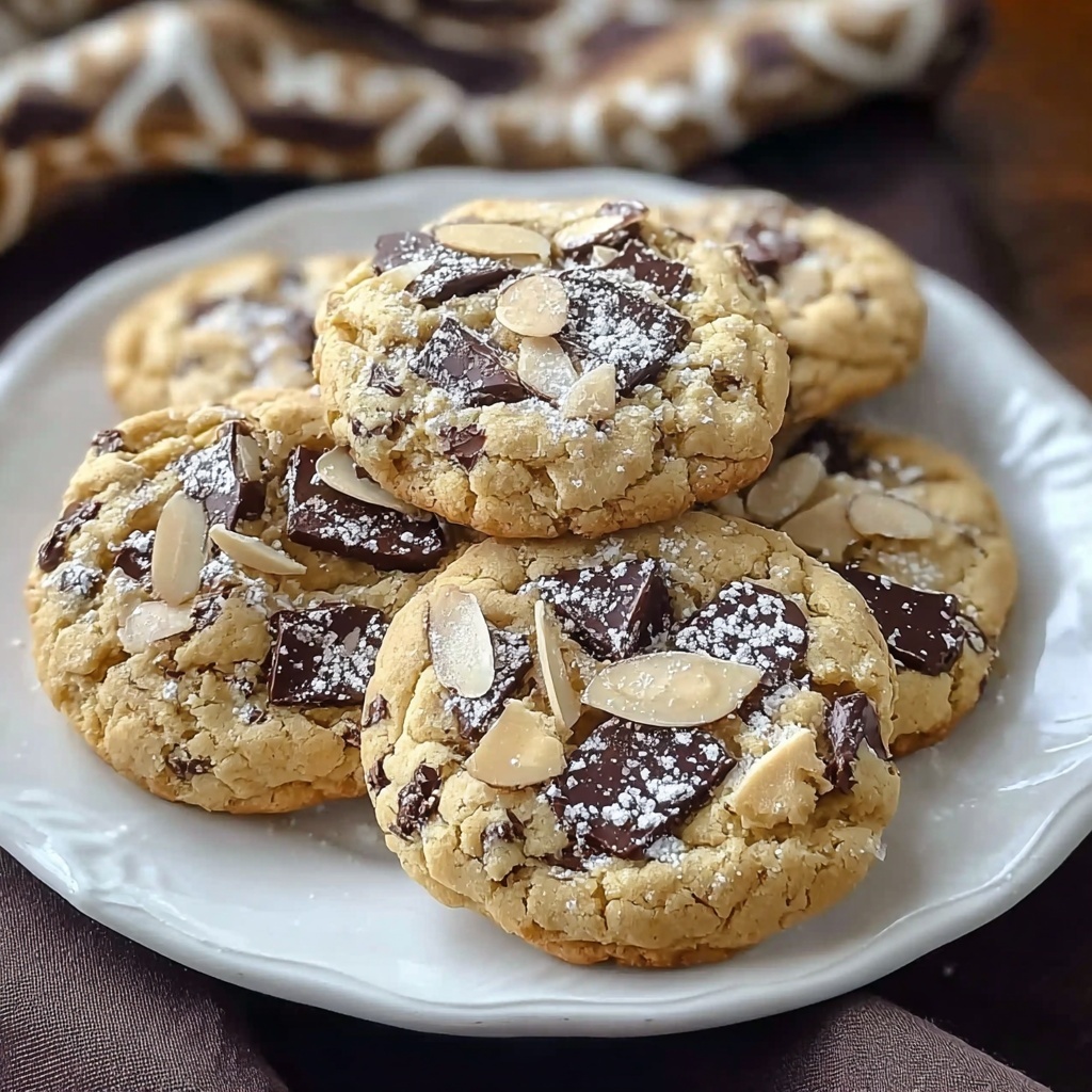 Irresistibly Easy Almond Chocolate Chip Cookies to Love Recipe - Recipe Image