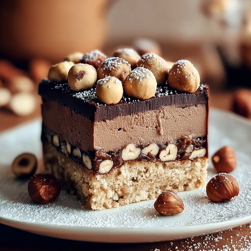 Indulgent Egyptian Hazelnut Cake with Rich Chocolate Frosting Recipe - Recipe Image