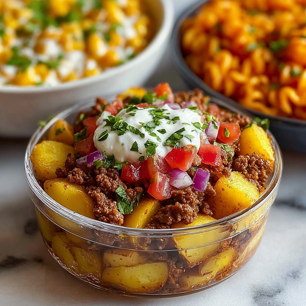 Loaded Potato Taco Bowls – Meal Prep Magic You’ll Crave Recipe - Recipe Image