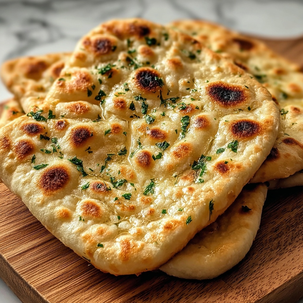 Fluffy Sourdough Discard Naan You Can Make in 30 Minutes Recipe - Recipe Image