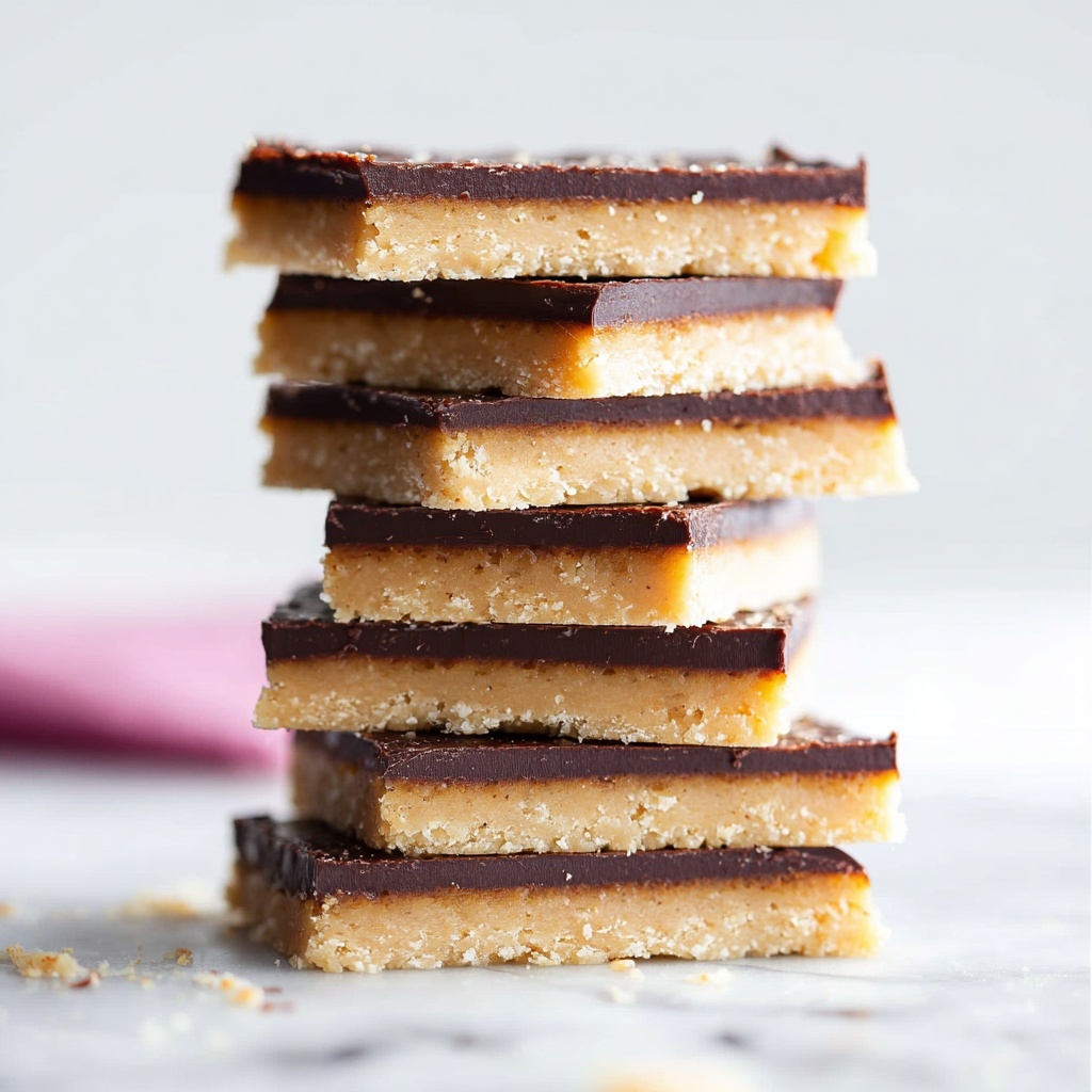 No Bake Chocolate Peanut Butter Bars Recipe - Recipe Image