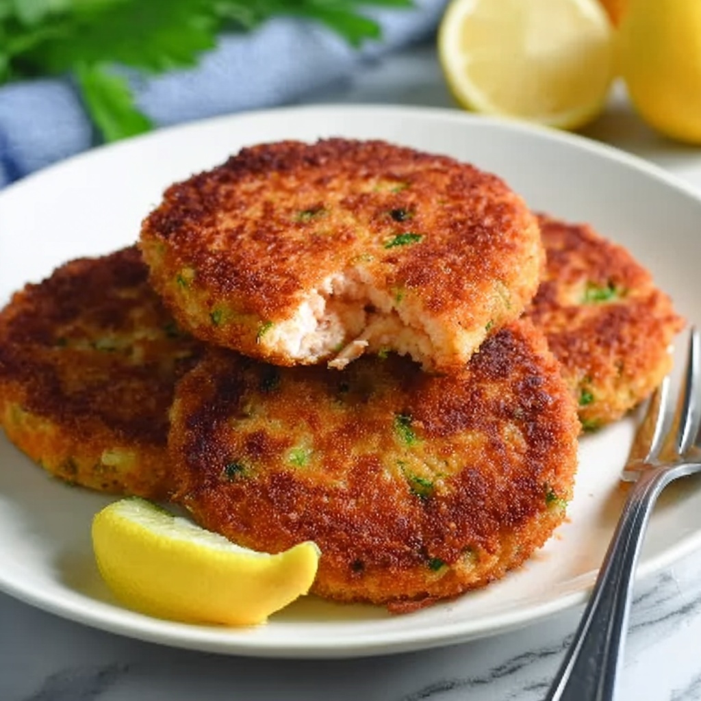Old-Fashioned Salmon Patties Recipe - Recipe Image