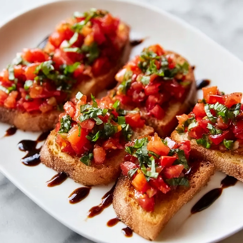 Easy Bruschetta Recipe - Recipe Image