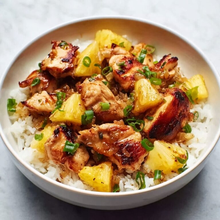 Tropical Pineapple Chicken & Rice Delight Recipe