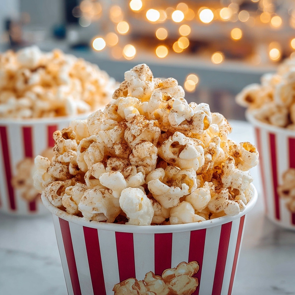 Cinnamon Popcorn Recipe - Recipe Image