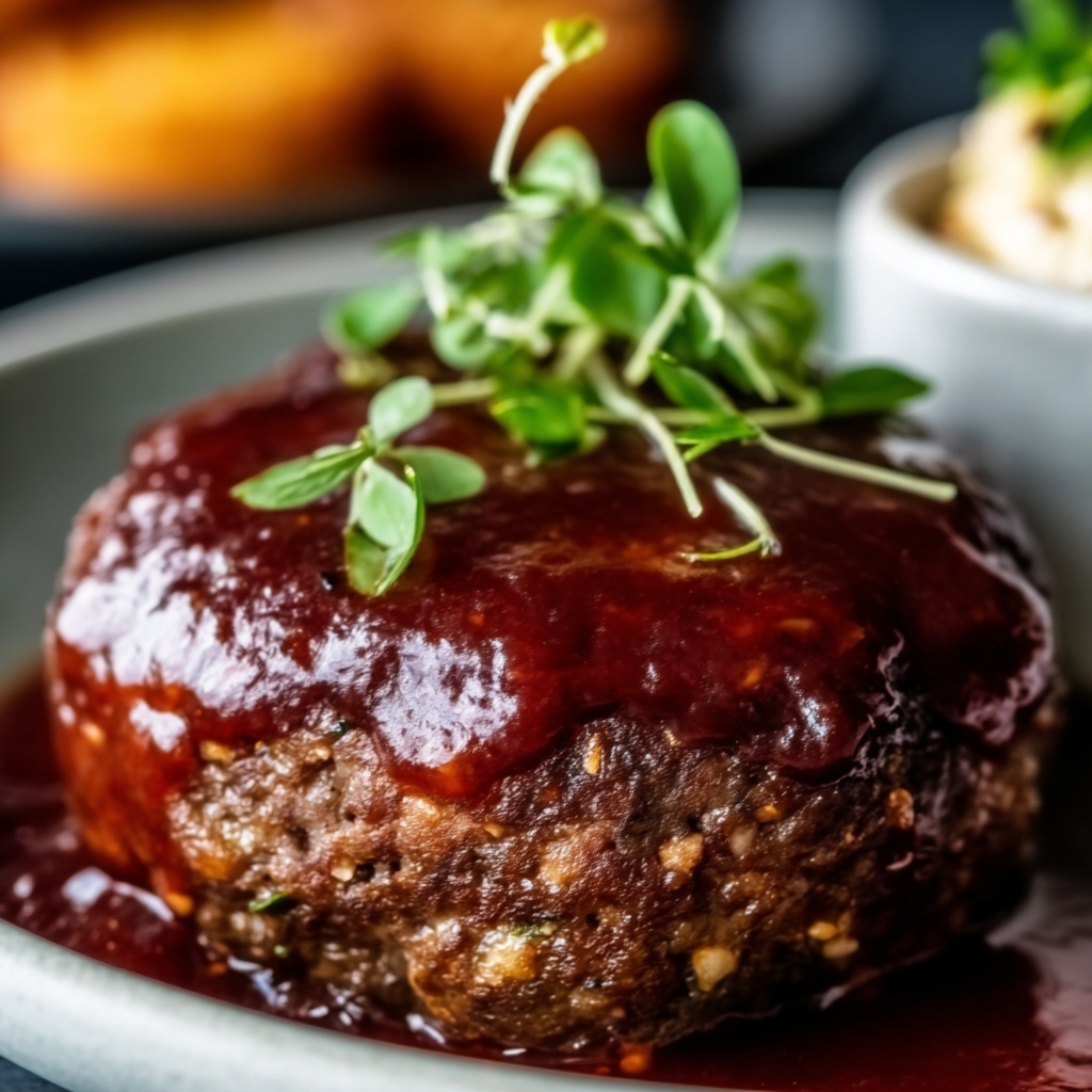 Easy Italian Mini Meatloaf Recipe - Recipe Image