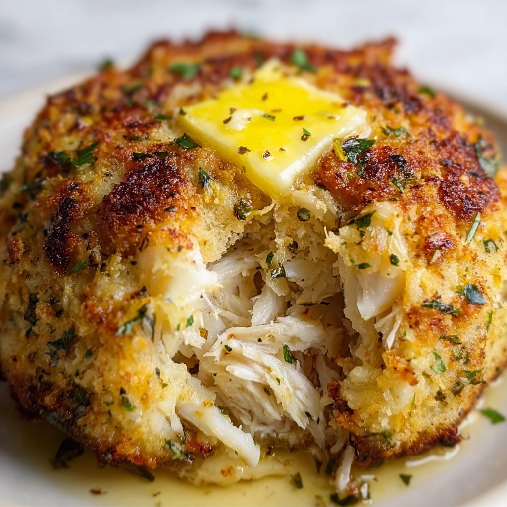 Crab Stuffed Cheddar Bay Biscuits with Lemon Butter Recipe - Recipe Image