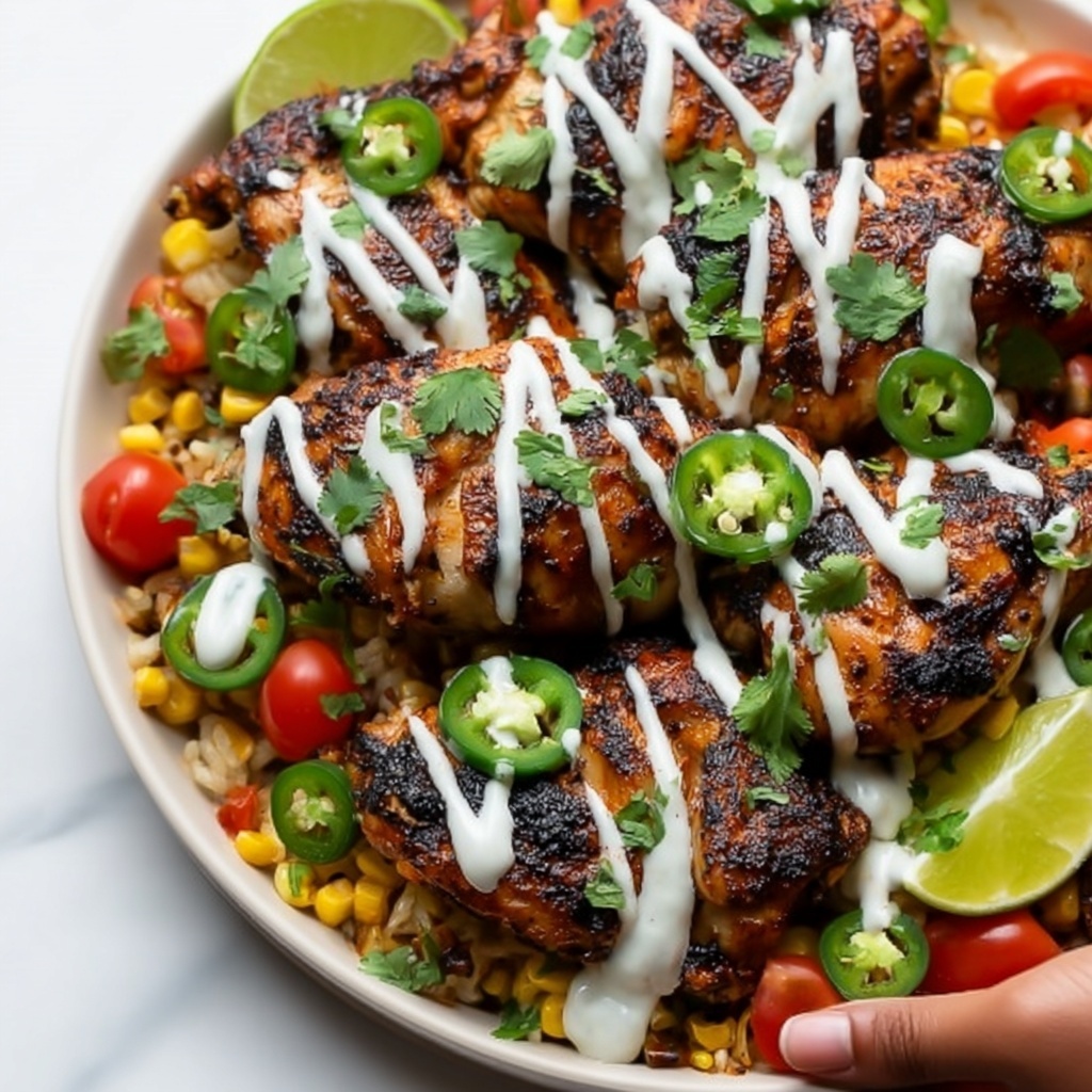 Cilantro Lime Chicken and Rice Recipe - Recipe Image