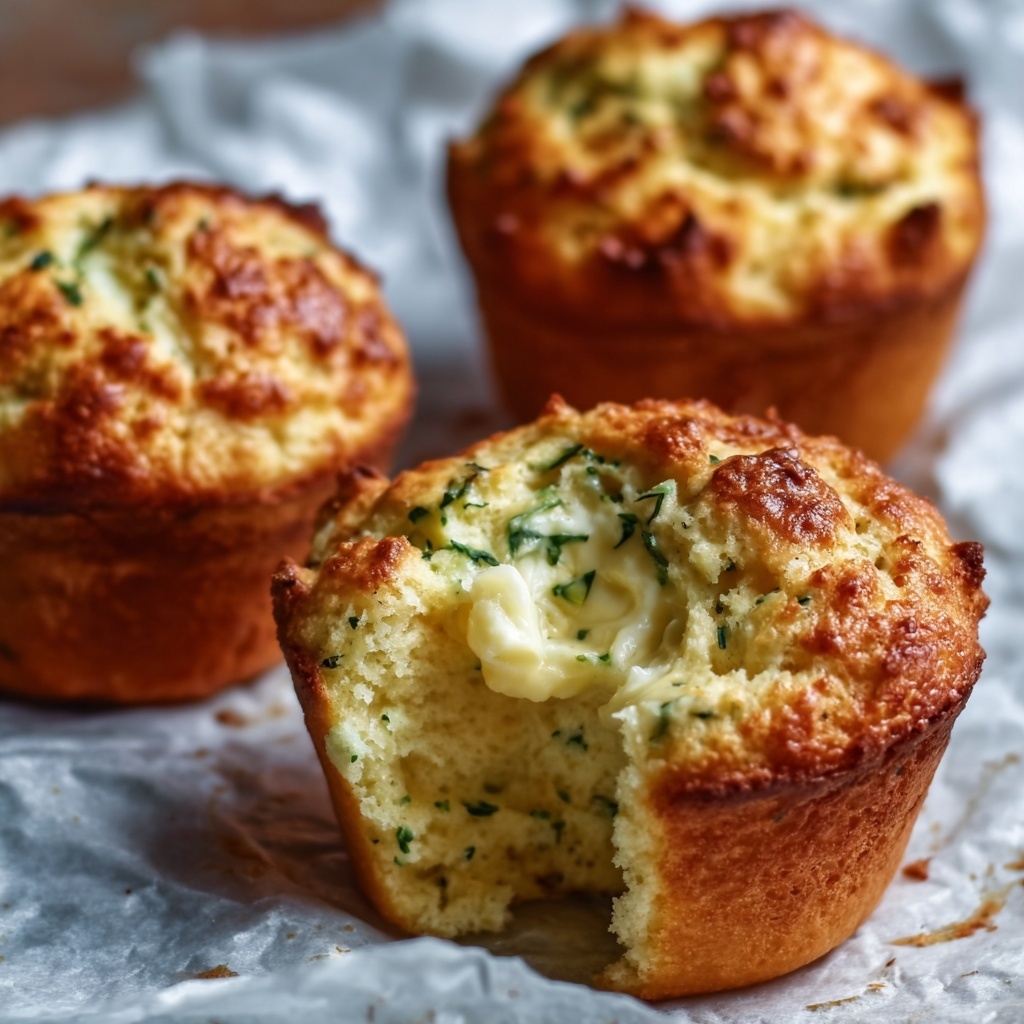 Cheese & Herb Muffins with Whipped Bovril Butter Recipe - Recipe Image