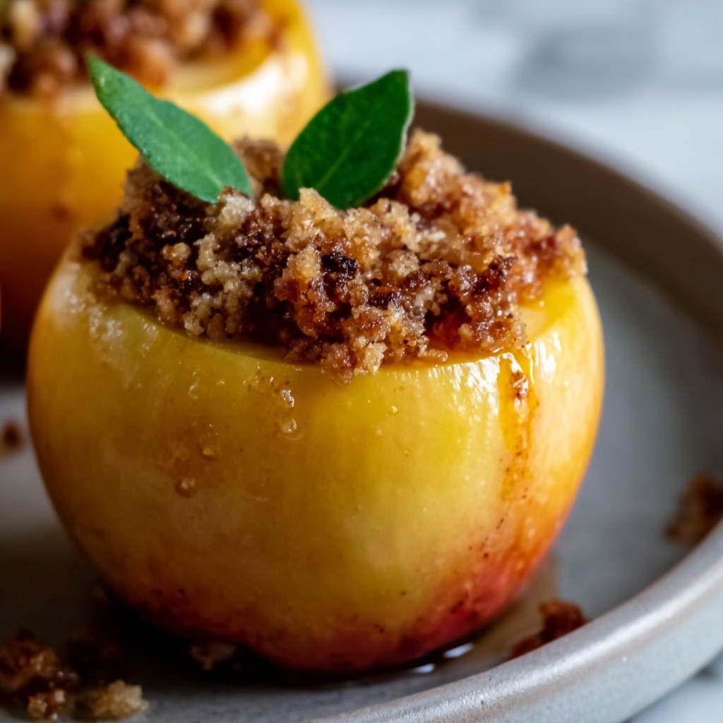 Cheesecake-Stuffed Baked Apples Recipe - Recipe Image