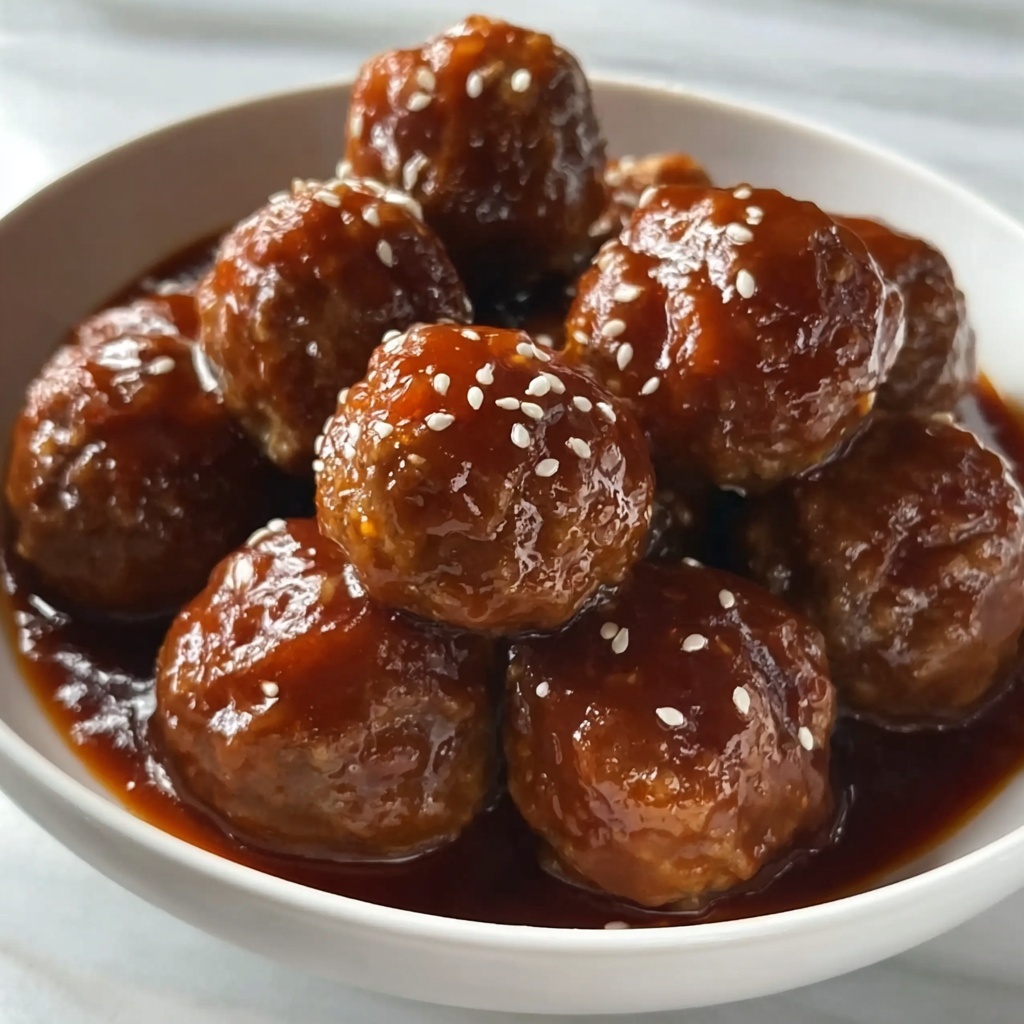 Easy Sweet and Sour Meatballs Recipe - Recipe Image