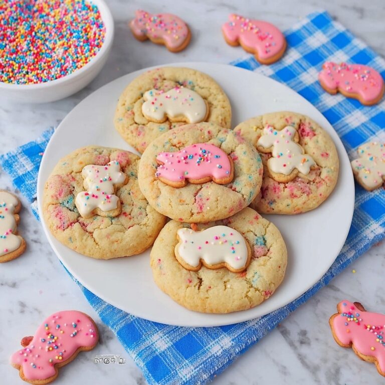 Circus Animal Sugar Cookies Recipe