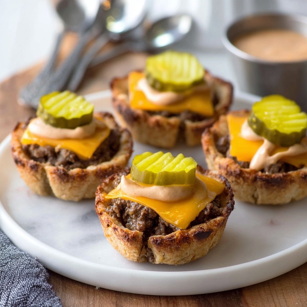 Big Mac Cheeseburger Cups Recipe - Recipe Image