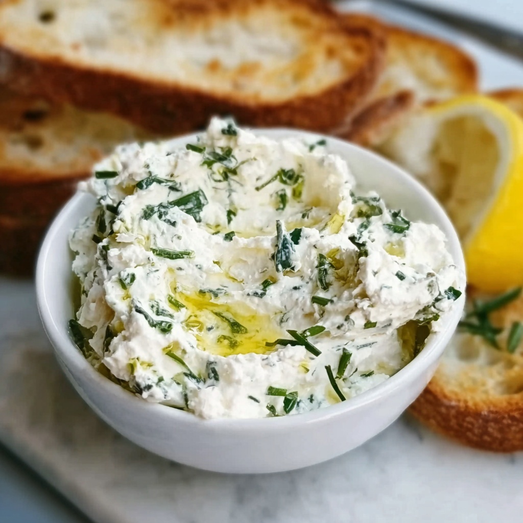 Lemon, Cream Cheese, and Herb Spread Recipe - Recipe Image