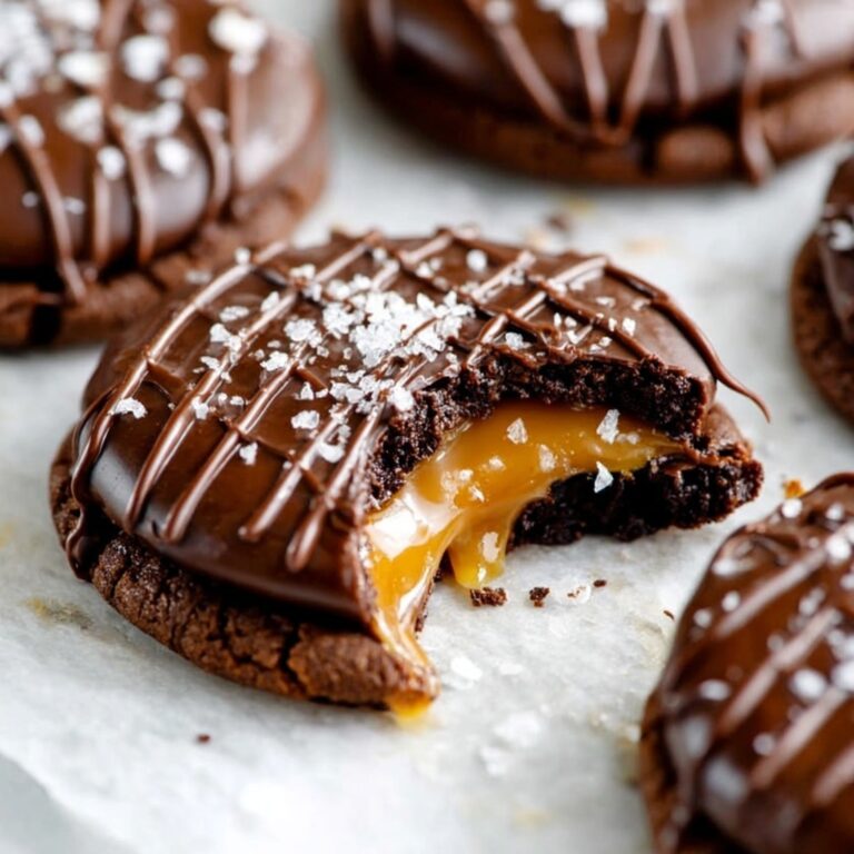 Coconut Caramel Samoa Stuffed Cookies Recipe