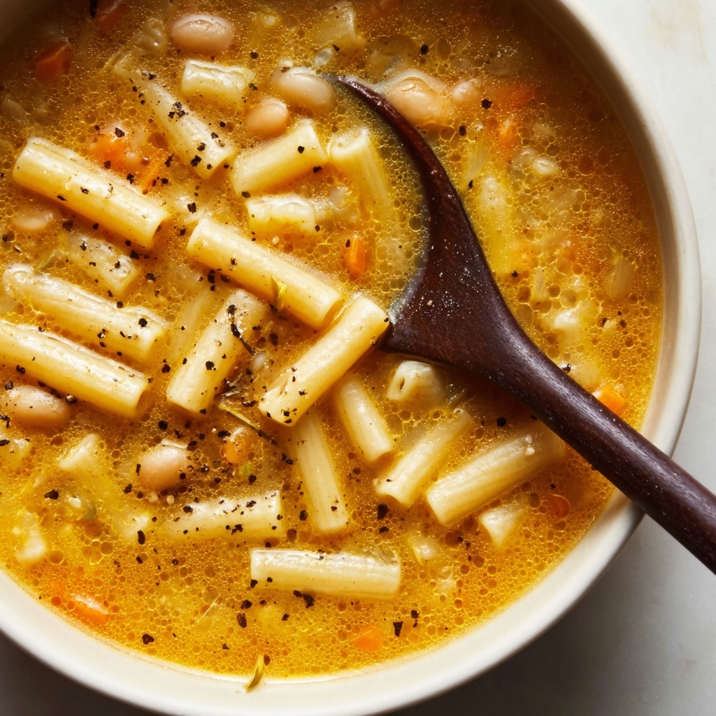 Creamy Pasta e Fagioli Soup Recipe - Recipe Image