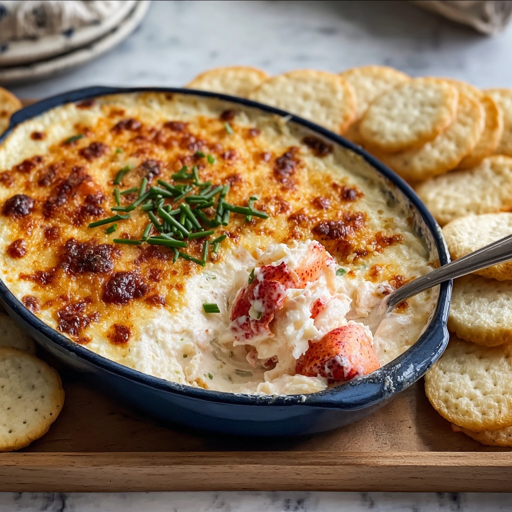 Irresistible Baked Lobster Dip for Gourmet Comfort Food Recipe - Recipe Image