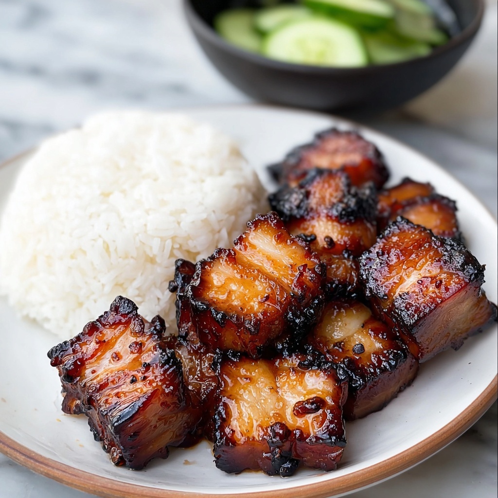 Savory Char Siu Grilled Pork Belly for Easy Home Cooking Recipe - Recipe Image