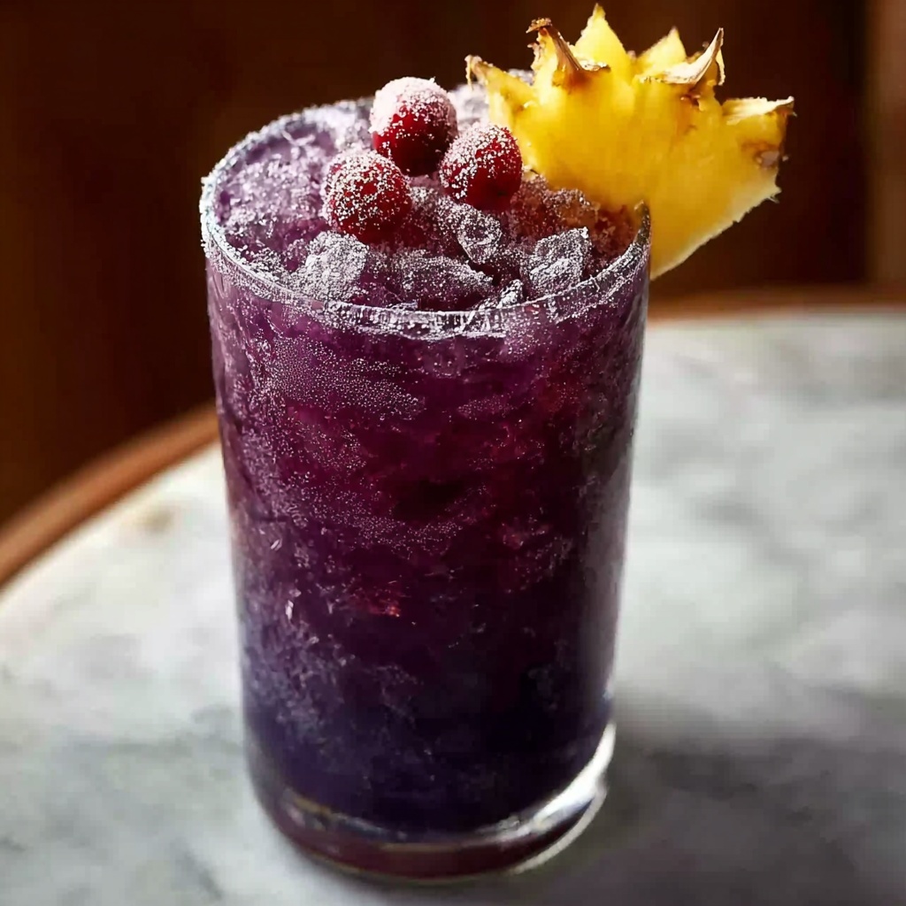 Jamaican Purple Rain Mocktail Recipe - Recipe Image
