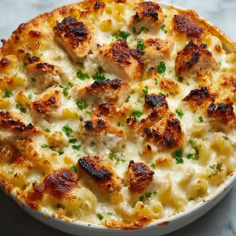 Creamy Chicken Pot Pie Pasta Bake Recipe