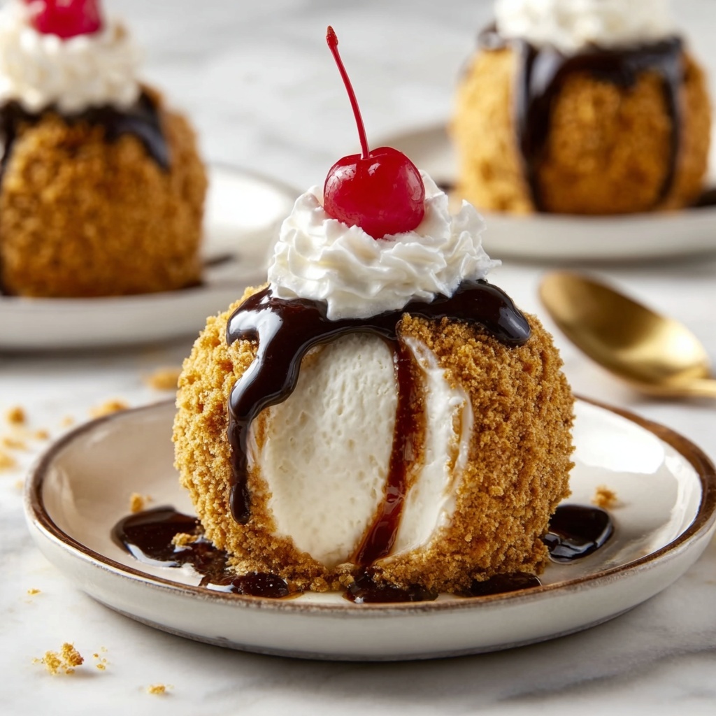 Homemade Fried Ice Cream Recipe - Recipe Image