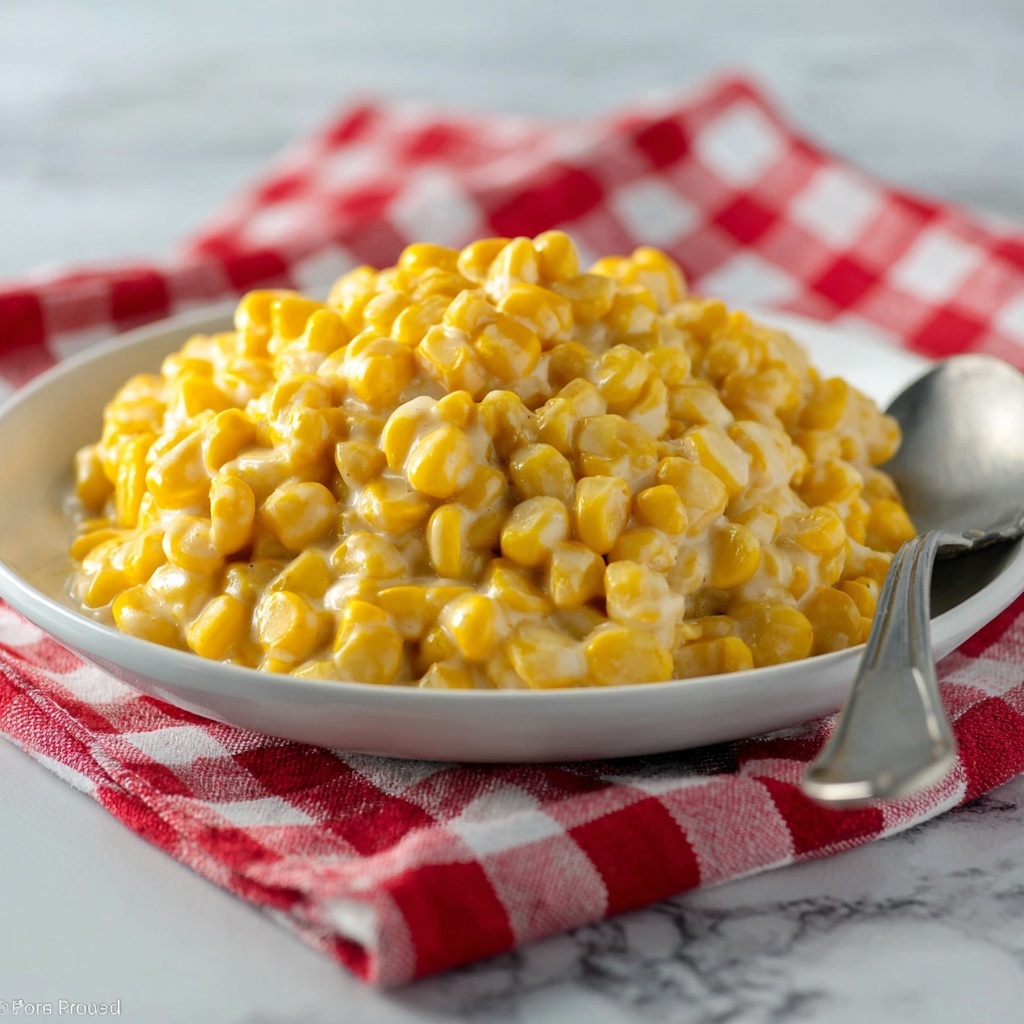 Crock Pot Creamed Corn Recipe - Recipe Image