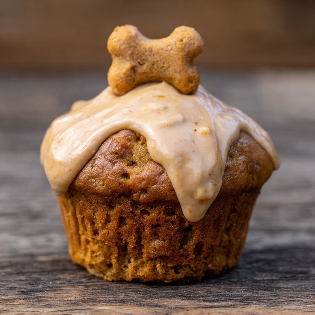 Dog Cupcakes - Peanut Butter 