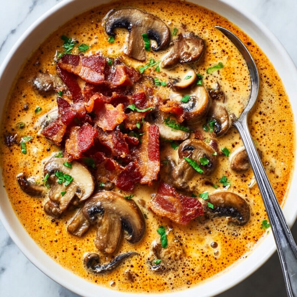 Smothered Chicken in Mushroom Wine Pan Sauce Recipe - Recipe Image