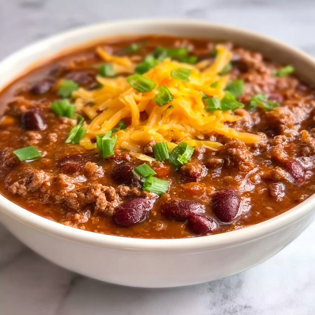 The Best Ground Beef Chili Recipe - Recipe Image