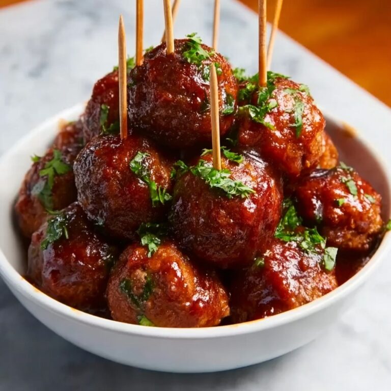 Hot Pepper Jelly Meatballs Recipe