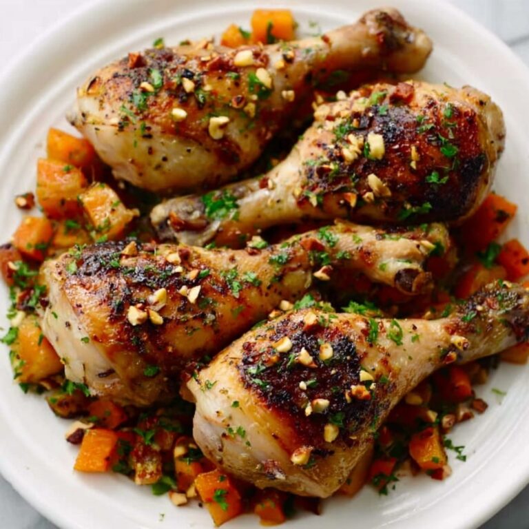 Sweet & Spicy Roast Chicken with Carrots, Dates & Pistachios Recipe