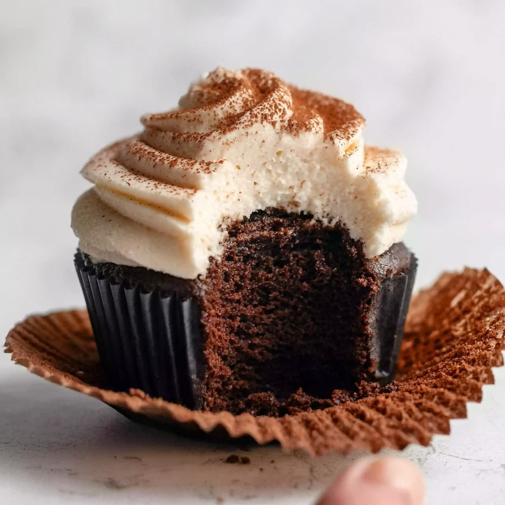 Chocolate Tiramisu Cupcakes Recipe - Recipe Image