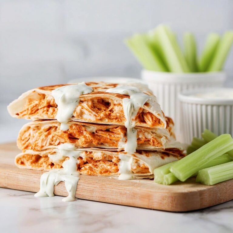 Buffalo Chicken Quesadillas Recipe