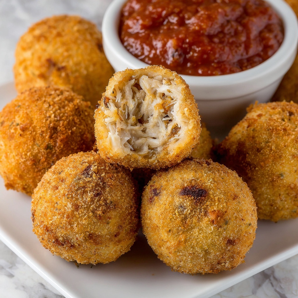 Cheesy Tuna Melt Balls Recipe - Recipe Image