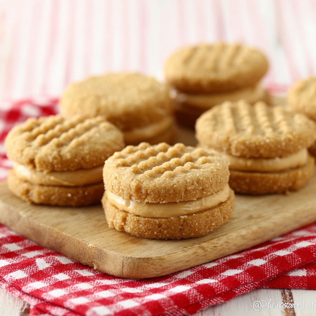 Homemade Nutter Butter Cookies Recipe - Recipe Image