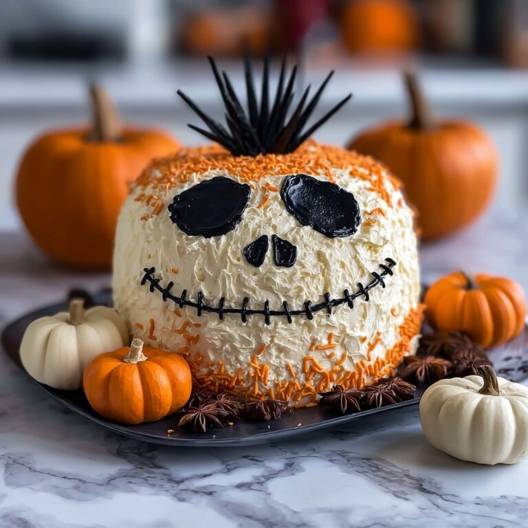 Skellington Cheese Ball Appetizer Recipe