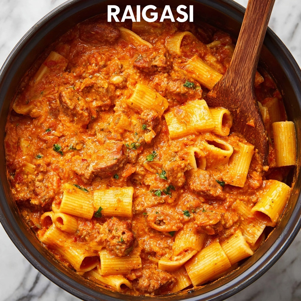 Creamy Sausage Ragu Recipe - Recipe Image