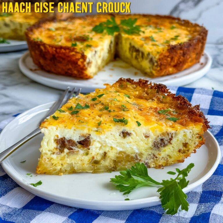 Hash Brown Crust Quiche Recipe