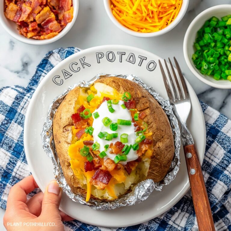 Crock Pot Baked Potatoes Recipe
