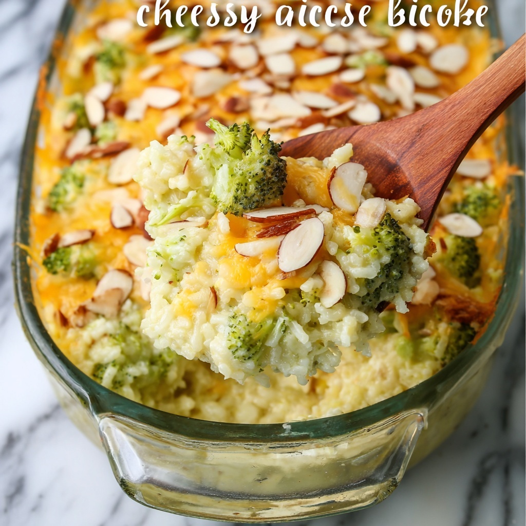 Cheesy Broccoli Rice Bake Recipe - Recipe Image