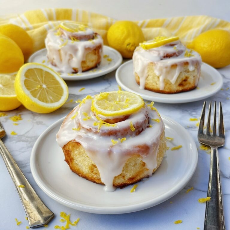 Lemon Sweet Rolls Recipe