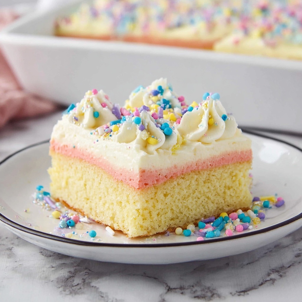 Homemade Yellow Cake Recipe - Recipe Image